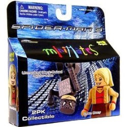 MARVEL MINIMATES SERIES 18 INMASKED BLACK-SUITED SPIDER-MAN AND GWEN STACY