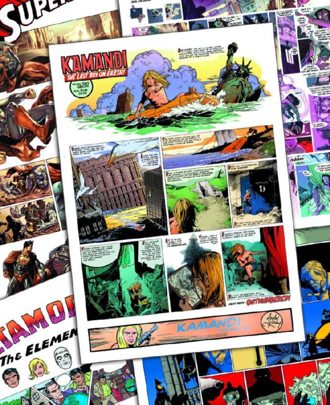 WEDNESDAY COMICS SET 1 OF 2 ISSUES 7-12