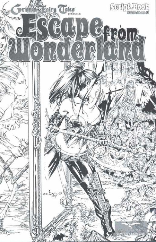 ESCAPE FROM WONDERLAND SCRIPT BOOK