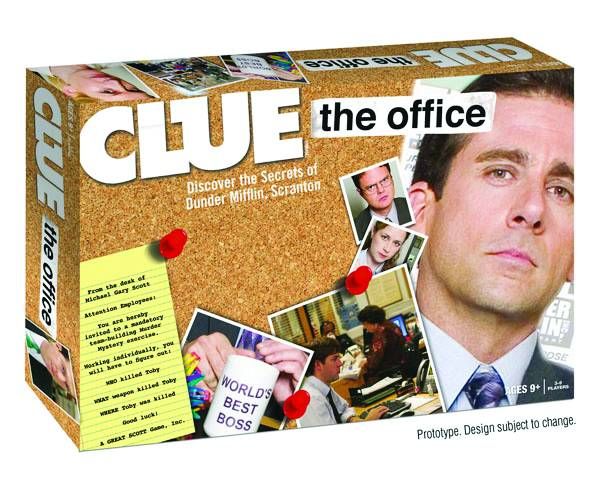 OFFICE CLUE - THE OFFICE CLUE GAME
