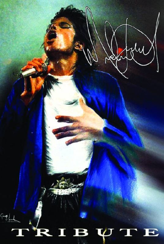 TRIBUTE MICHAEL JACKSON KING OF POP FOIL ED