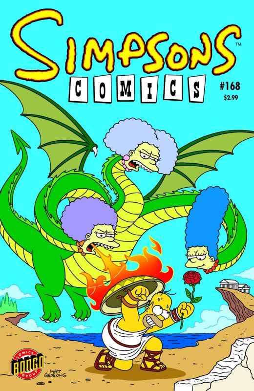 SIMPSONS COMICS #168