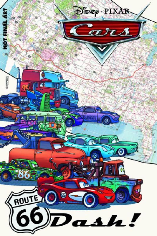 CARS TP 04 ROUTE 66 DASH