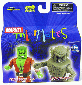 MARVEL MINIMATES SERIES 20 PROFESSOR HULK & ABOMINATION