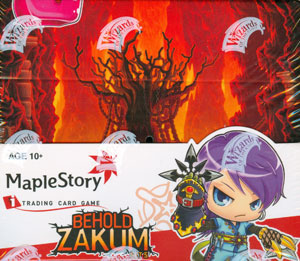 MAPLESTORY ITCG BEHOLD ZAKUM SET 5 BOOSTER BOX