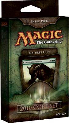 MAGIC THE GATHERING (MTG): 2010 CORE SET INTRO PACK: MTG NATURES FURY