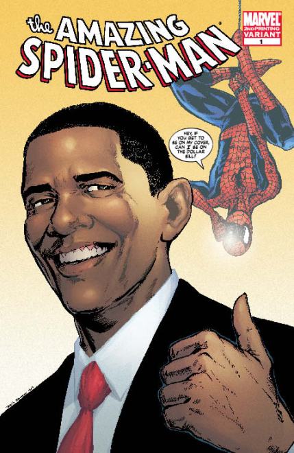 Amazing Spider-man #583 Obama Variant Edition 2nd Printing