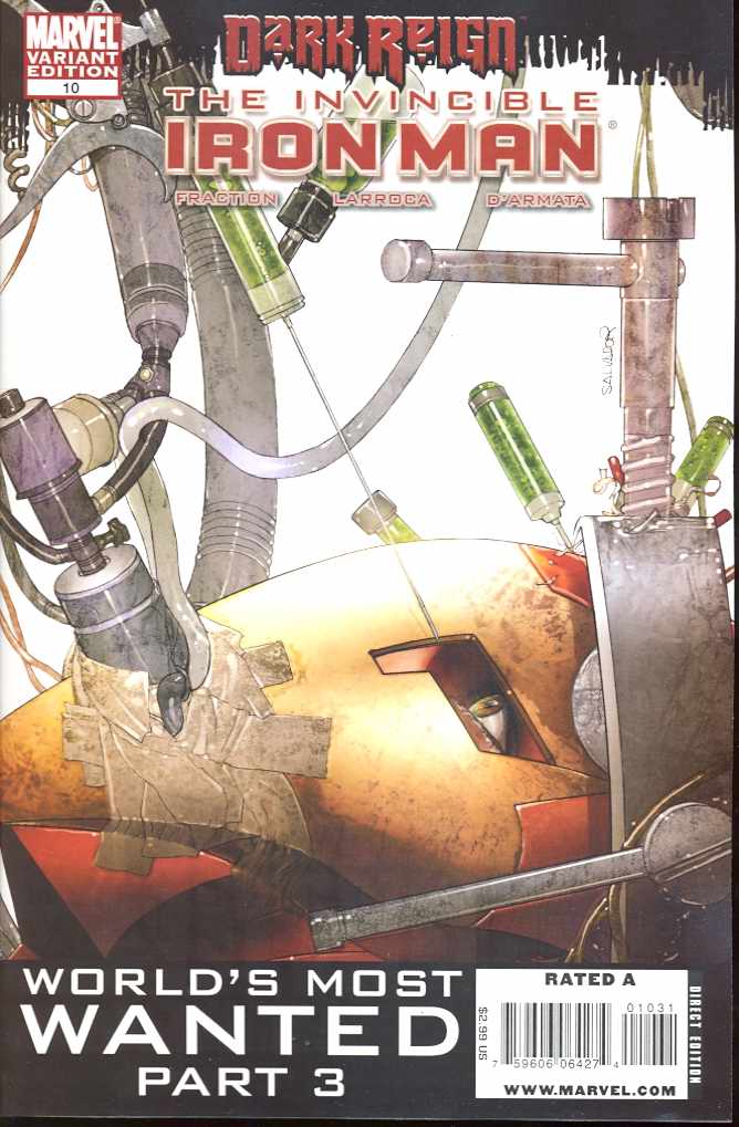 INVINCIBLE IRON MAN #10 1:10 VARIANT