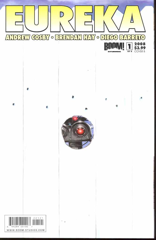Eureka #01 of 4 Cover B