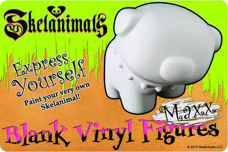 SKELANIMALS BLANK MAXX VINYL FIGURE