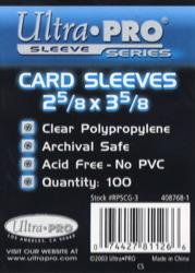 ULTRA PRO CARD SLEEVES: SOFT PENNY SLEEVES