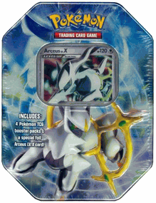 POKEMON TCG ARCEUS COLLECTOR TIN 2009