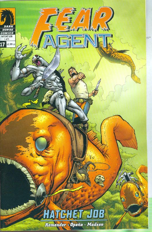 FEAR AGENT HATCHET JOB #01 (Of 4)