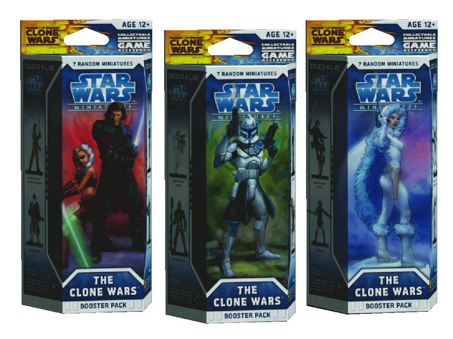 STAR WARS CLONE WARS BOOSTER PACK