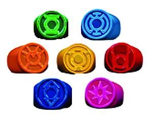 Blackest Night YELLOW LANTERN PROMOTIONAL RINGS