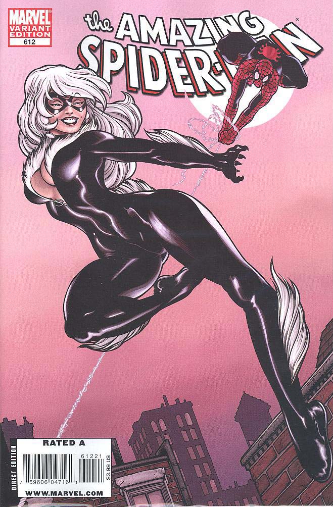 AMAZING SPIDER-MAN #612 1:15 MCGUINNESS BLACK CAT VARIANT