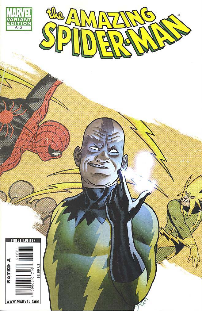 AMAZING SPIDER-MAN #613 1:15 QUINONES VILLAIN VARIANT
