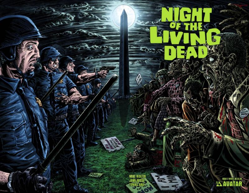 NIGHT OF THE LIVING DEAD #2 (OF 5) WRAP CVR (MR)