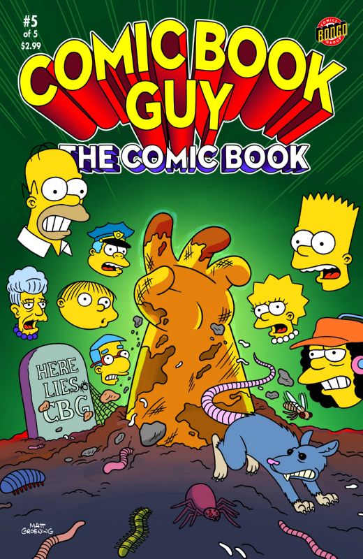 COMIC BOOK GUY THE COMIC BOOK #5 (OF 5)