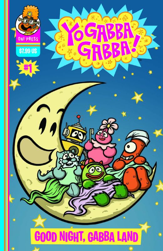 YO GABBA GABBA BOARD COMIC GOOD NIGHT GABBALAND
