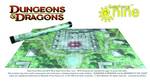 D&D 4TH ED JUNGLE TEMPLE VINYL GAME MAT