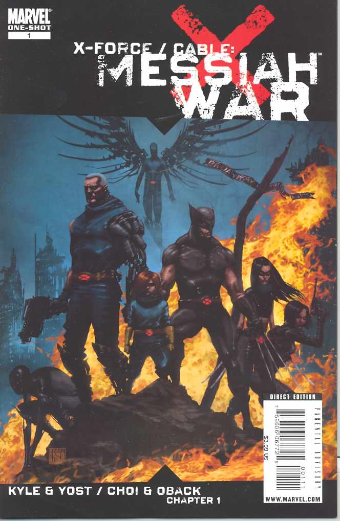X-FORCE CABLE MESSIAH WAR PROLOGUE