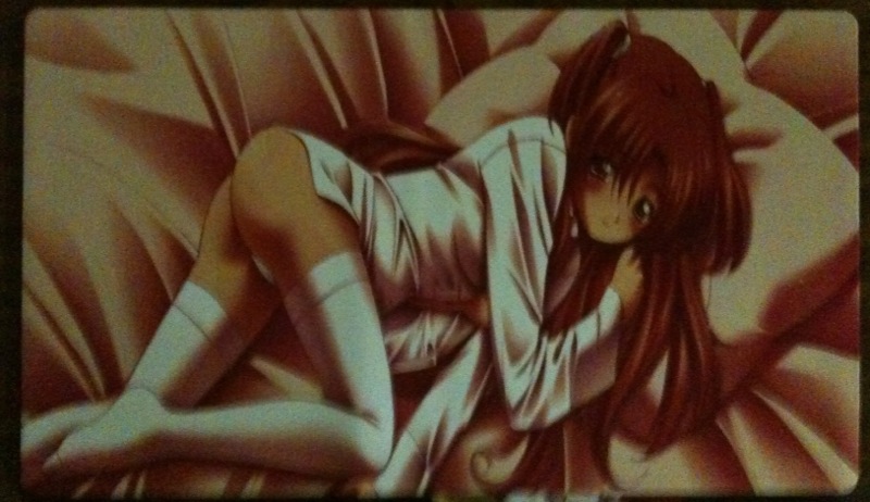 Pink Pillow Girl Playmat/Game Mat