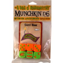 +6 BAG O RADIOACTIVE MUNCHKIN D6