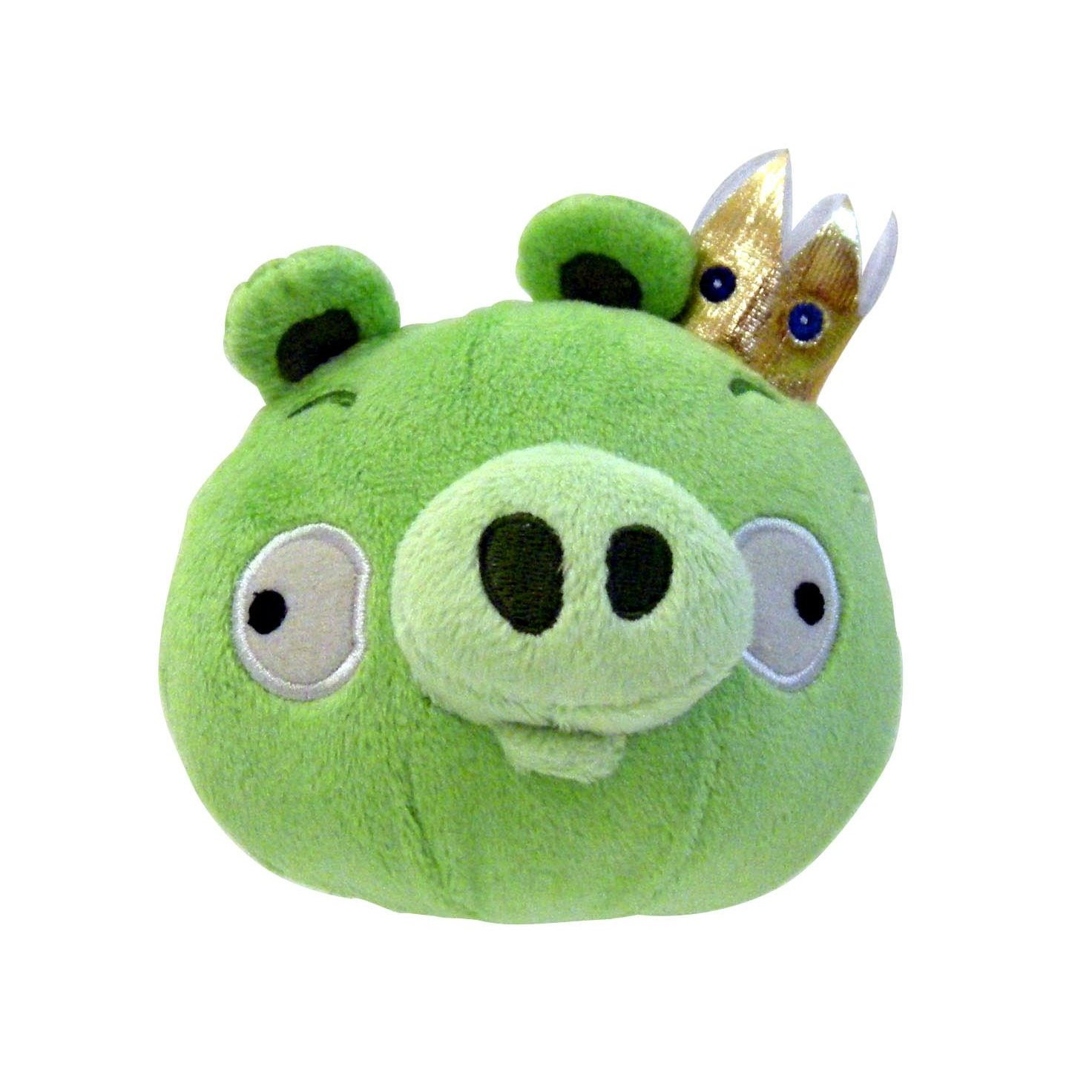 ANGRY BIRD 12-IN KING PIG PLUSH