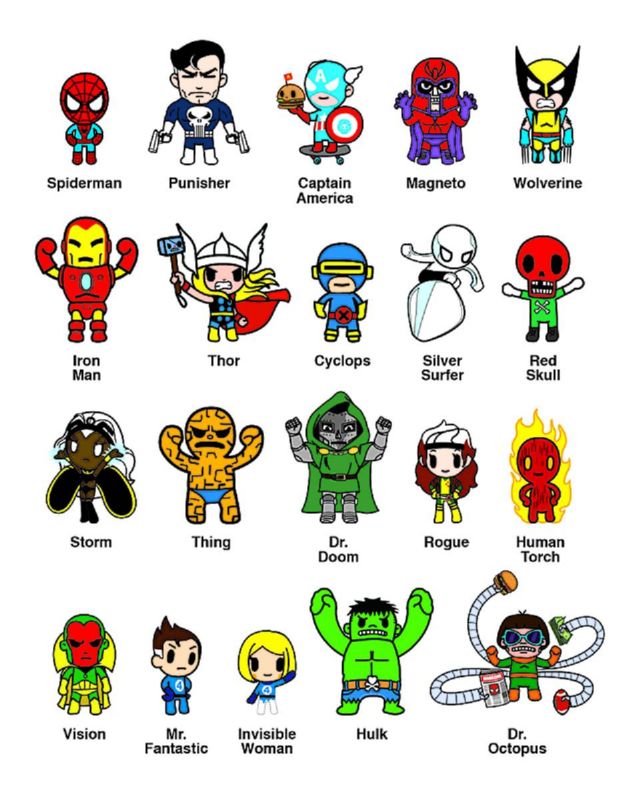 MARVEL X TOKIDOKI FRENZIES Boomber