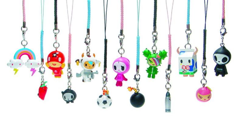 TOKIDOKI FRENZIES CLIP-ONS
