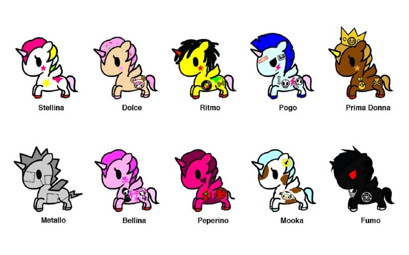 TOKIDOKI UNICORNO MINI FIGURE