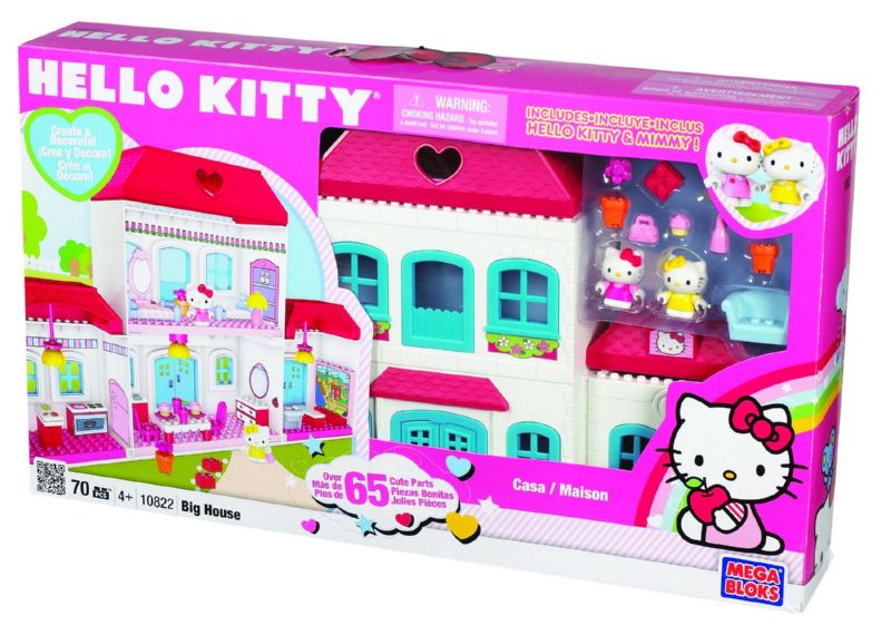 MEGA BLOKS HELLO KITTY HOUSE SET