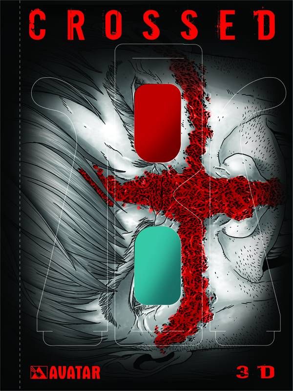 CROSSED 3D GLASSES & POSTER SET