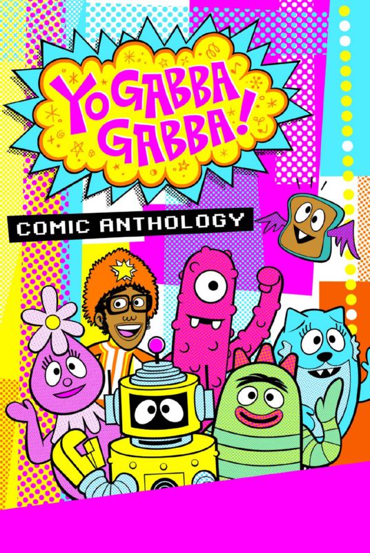 YO GABBA GABBA COMIC BOOK TIME HARDCOVER