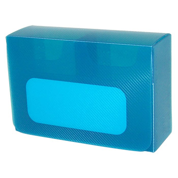 BLUE DOUBLE DECK BOX