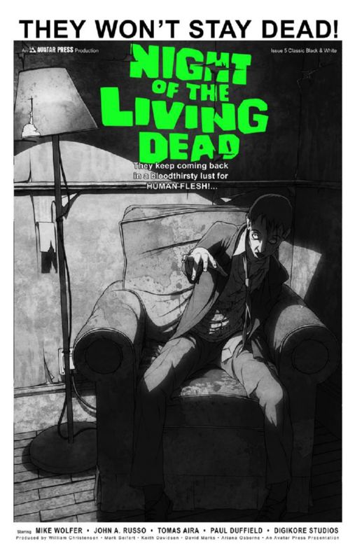 NIGHT O/T LIVING DEAD #5 (OF 5) 1:3 VARIANT