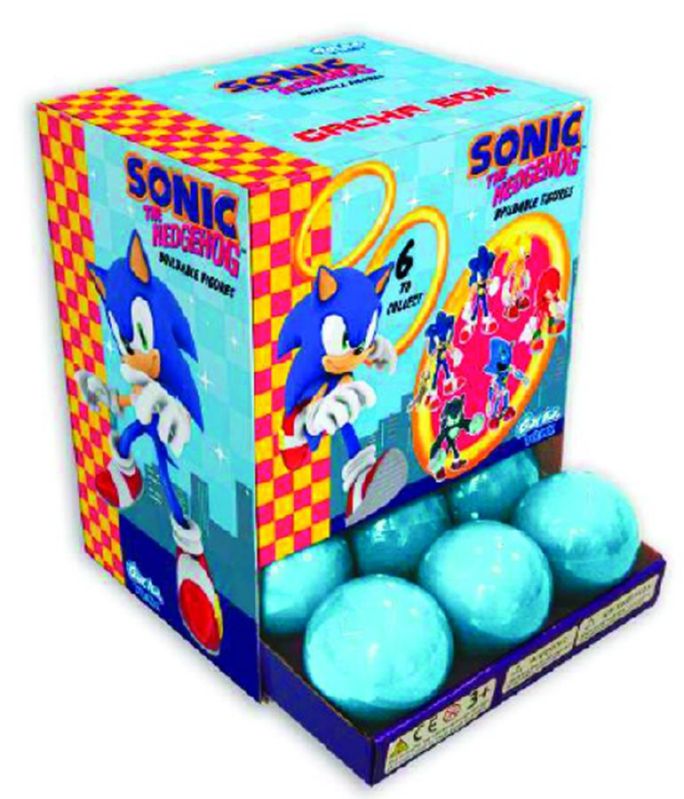 SONIC THE HEDGEHOG BUILDABLE FIGURE CAPSULE