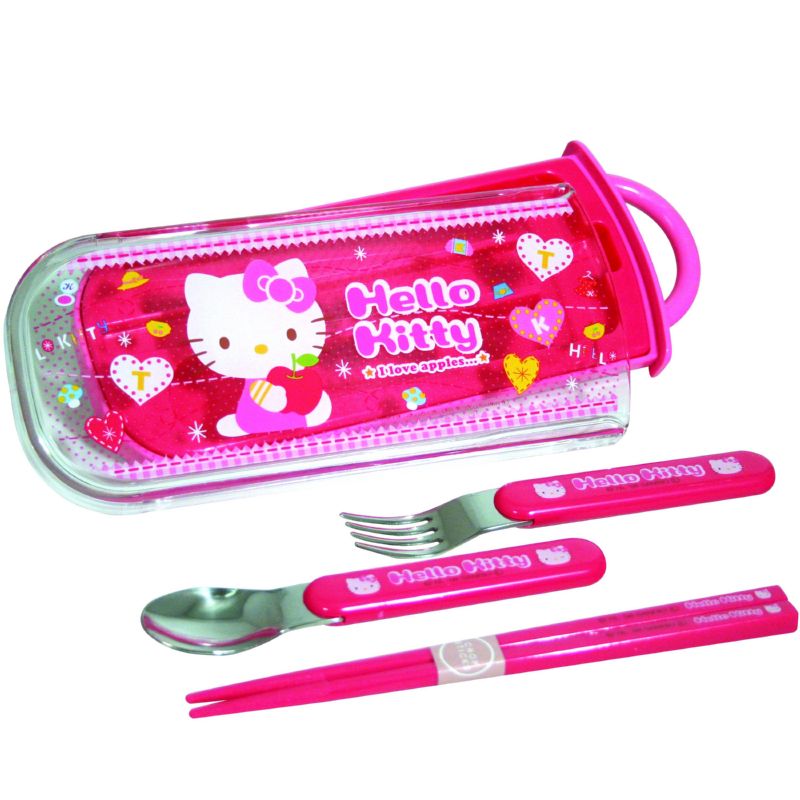 HELLO KITTY UTENSILS BENTO BOX