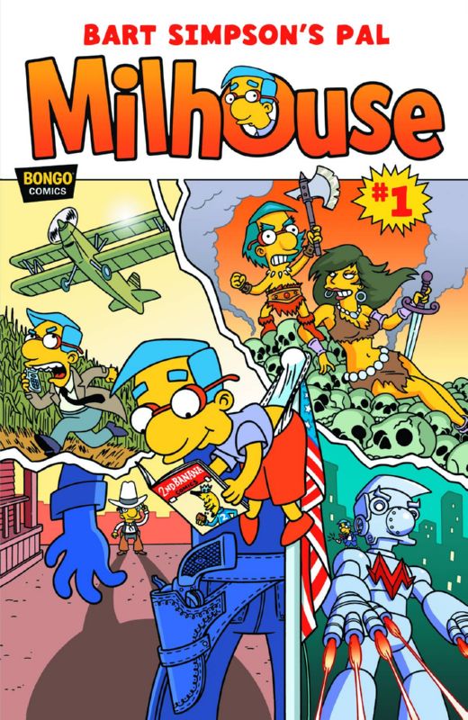 BART SIMPSONS PAL MILHOUSE #1