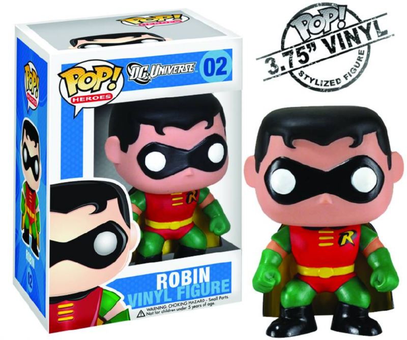 POP HEROES ROBIN VINYL FIGURE