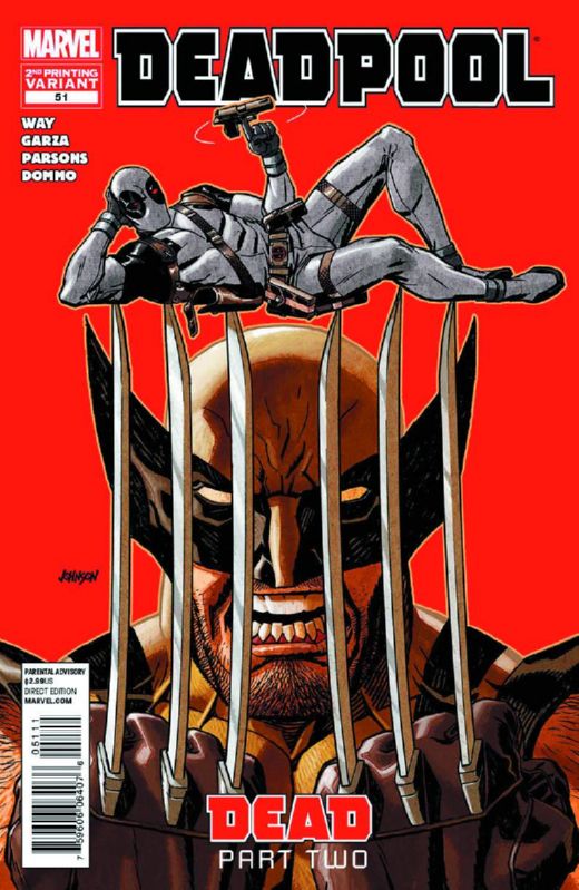 DEADPOOL #51 2ND PTG JOHNSON VARIANT (PP #1018)