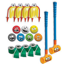FUNNY FACE YARD POOL GAME
