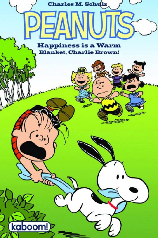 PEANUTS HAPPINESS IS A WARM BLANKET CHARLIE BROWN HARDCOVER