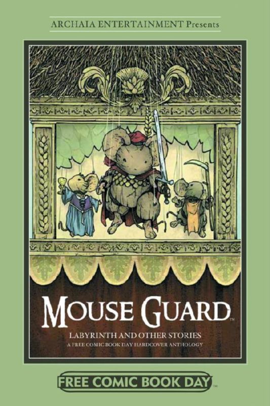 FCBD 2012 MOUSE GUARD LABYRINTH & MORE HARDCOVER