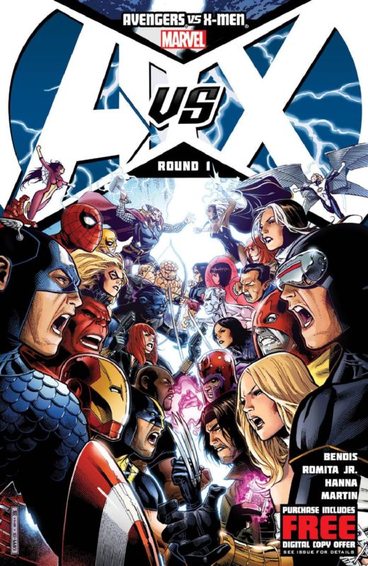 AVENGERS VS X-MEN #1 (OF 12) WITH DIG CDE