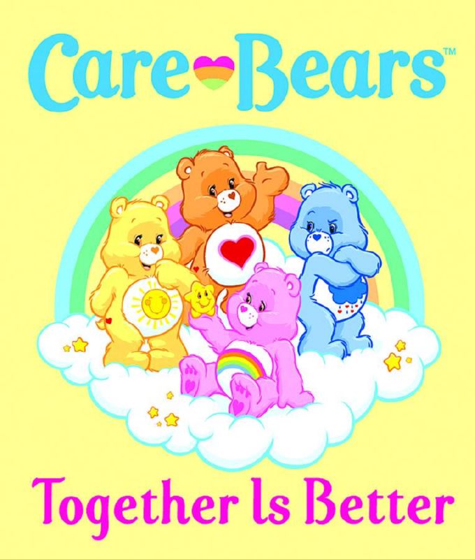 CARE BEARS TOGETHER IS BETTER MINI BOOK