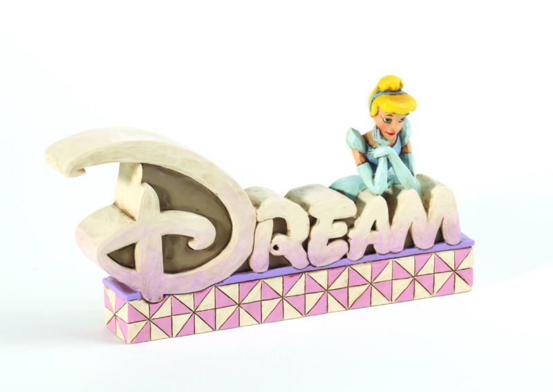 DISNEY TRADITIONS CINDERELLA DREAM FIGURINE  DISNEY TRADITIONS CINDERELLA DREAM FIGURINE