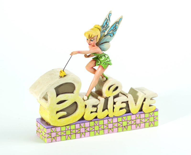 DISNEY TRADITIONS TINKER BELL BELIEVE FIGURINE