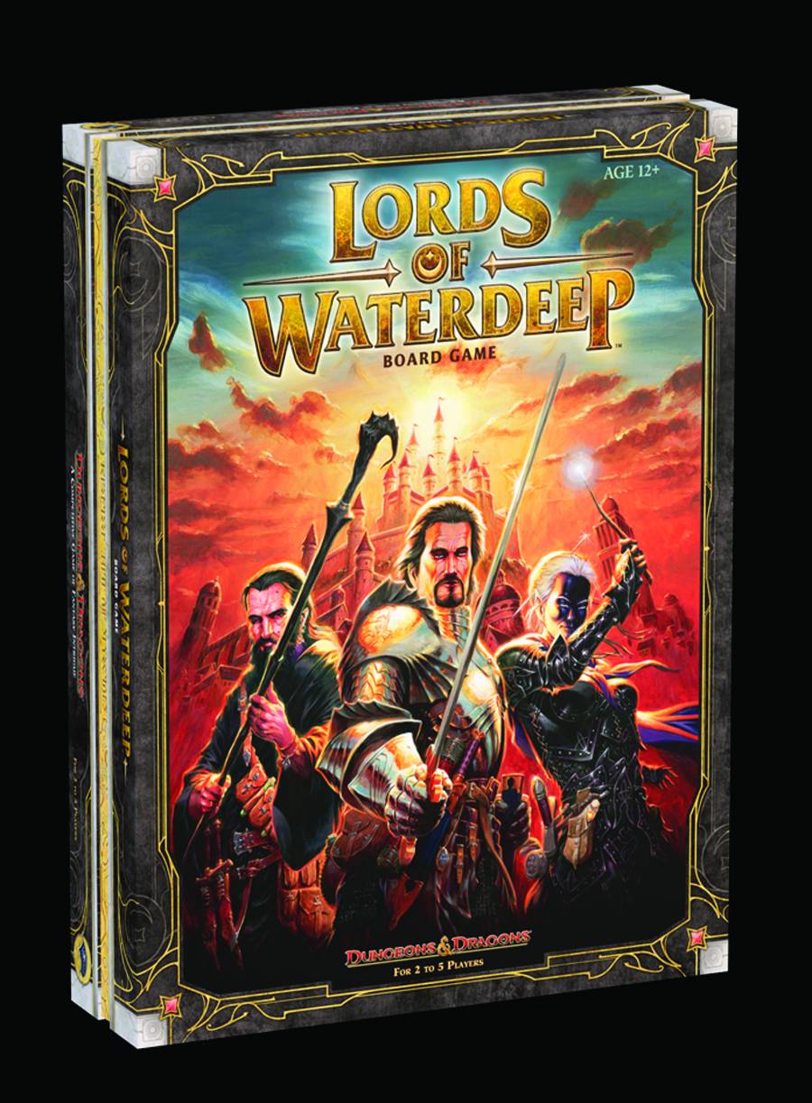 D&D LORDS OF WATERDEEP BOARD GAME